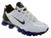 Nike Shox Tlx - 12 Molas - Branco com Azul