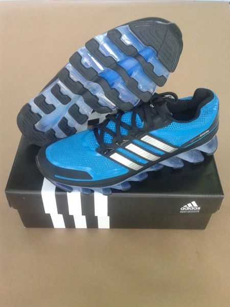 Adidas Springblade Lançamento Azul com Preto