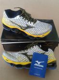 Mizuno Wave Prophecy 3 Branco com Amarelo